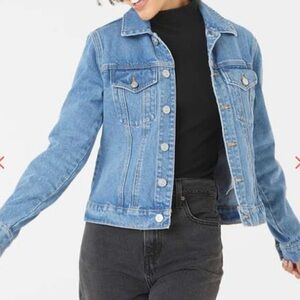Hudson Jeans Denim Trucker Jacket S/M Color Blue